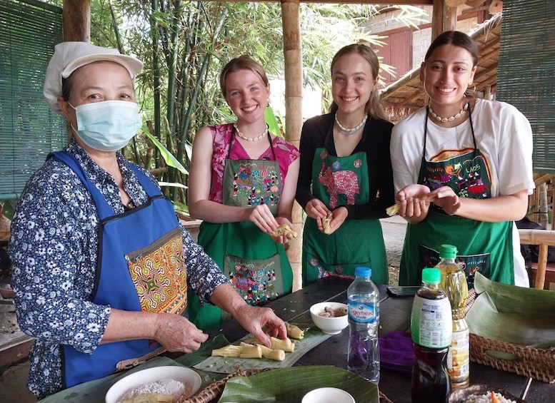 Picture 4 for Activity Luang Prabang: Bamboo Weaving Workshop & Cooking Class