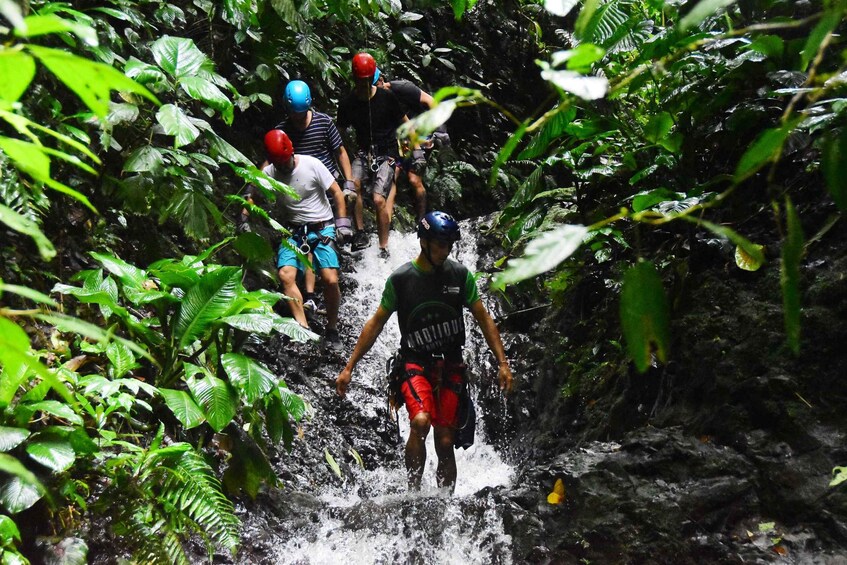 Picture 18 for Activity Machique Adventure Canyoning and Zipline Tour Costa Rica