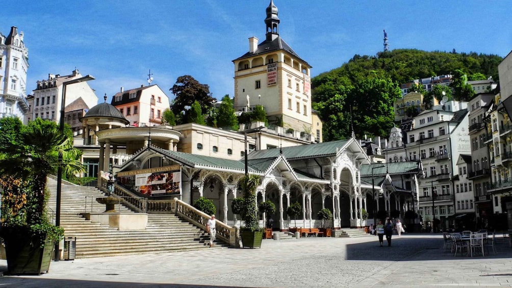Karlovy Vary, The world famous spa was founded by the Czech