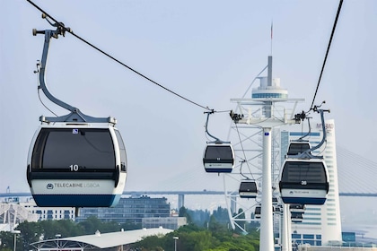 Lisbonne : Nations Park Gondola Lift Téléphérique Aller-retour