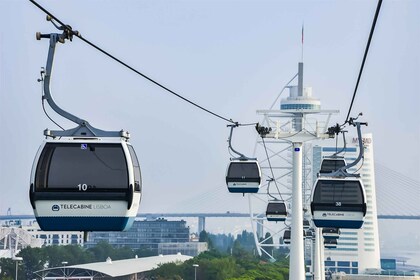 Lissabon: Nations Park Gondelbahn Seilbahn Rundfahrt