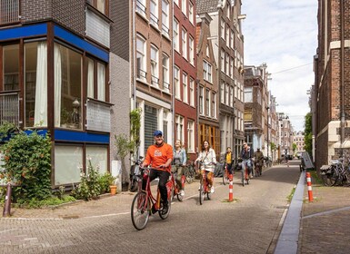 Amsterdam : Visite guidée à vélo du centre d'Amsterdam