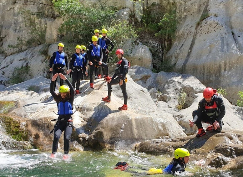 Picture 2 for Activity From Split or Zadvarje: Extreme Canyoning on Cetina River