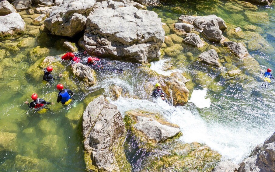 Picture 25 for Activity From Split or Zadvarje: Extreme Canyoning on Cetina River