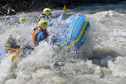 Imster Schlucht: Wildwaterraften in de Tiroler Alpen