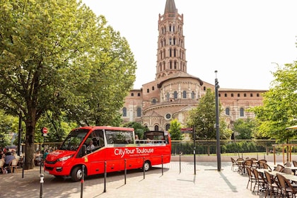 Toulouse: City Sightseeing Tour by Bus with Audio Guide