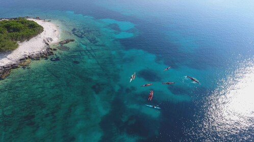 Lumbarda: Half-Day Kayaking and History with Wine delight