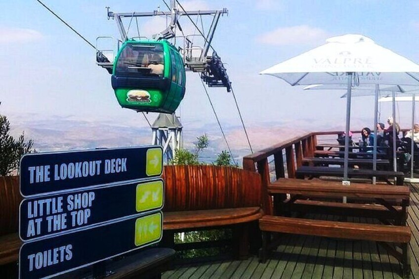 Aerial Cableway Private Tour from Johannesburg 