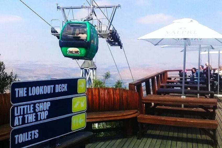 Aerial Cableway Private Tour from Johannesburg