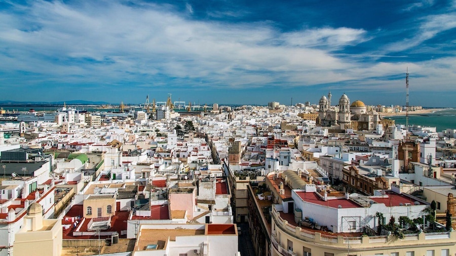Cádiz: Roman Theatre, Cathedral, and Tavira Tower Tour