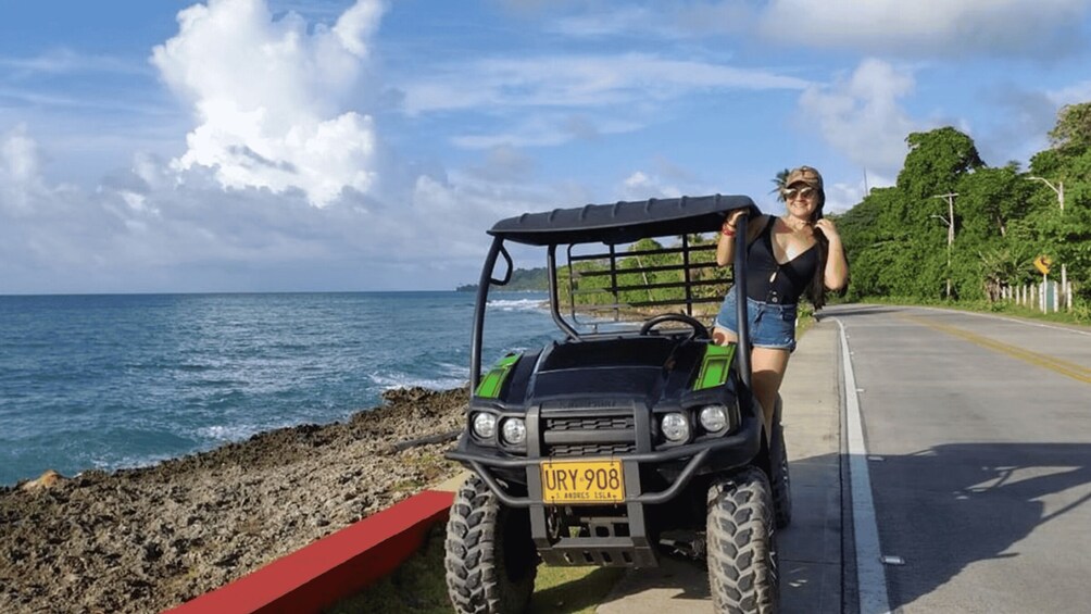 San Andres: 2-Seat Golf Cart Rental