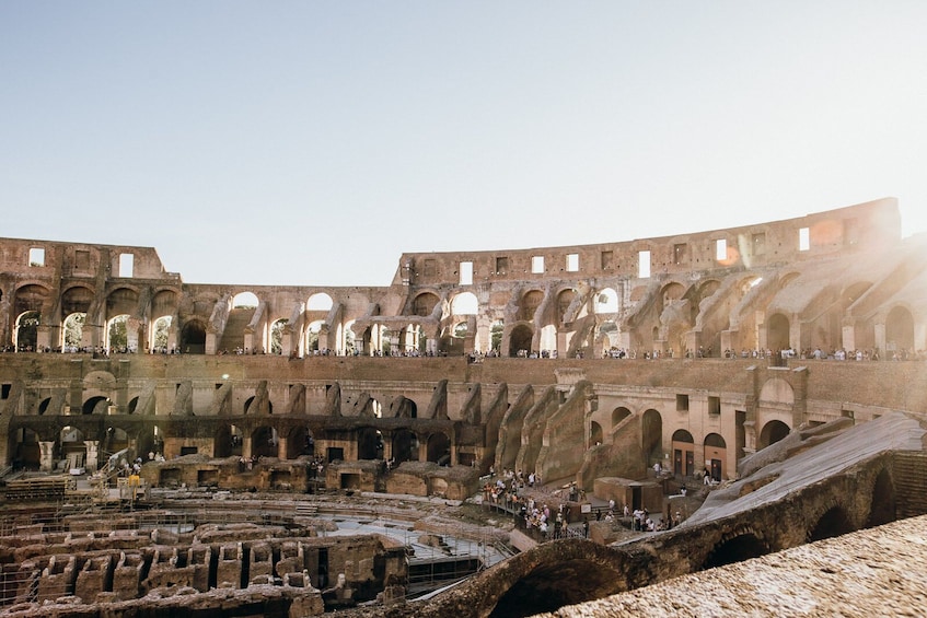 Skip-the-line: Colosseum & Forum Tour with Special Gladiator’s Gate & Arena Floor Access