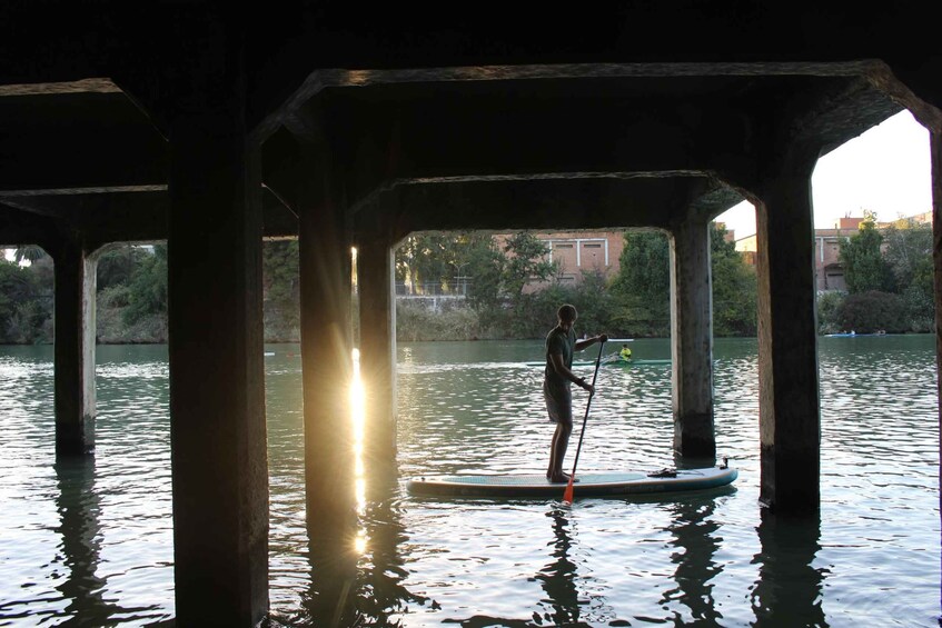 Picture 3 for Activity Seville: 1.5-hour Stand-Up Paddleboarding Tour