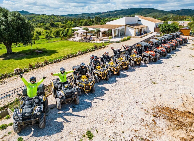 From Albufeira: Full-Day Off-Road Quad Tour