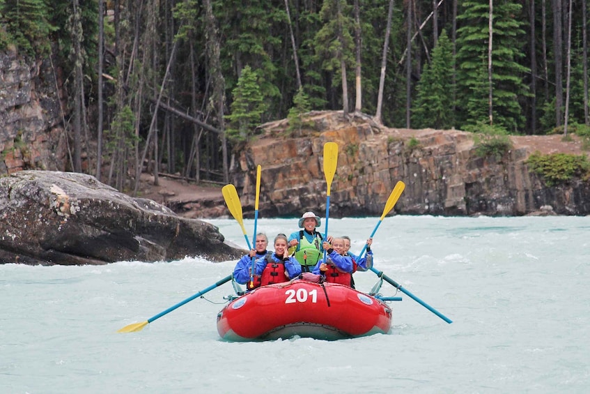 Picture 7 for Activity Jasper: Canyon Run Family Whitewater Rafting
