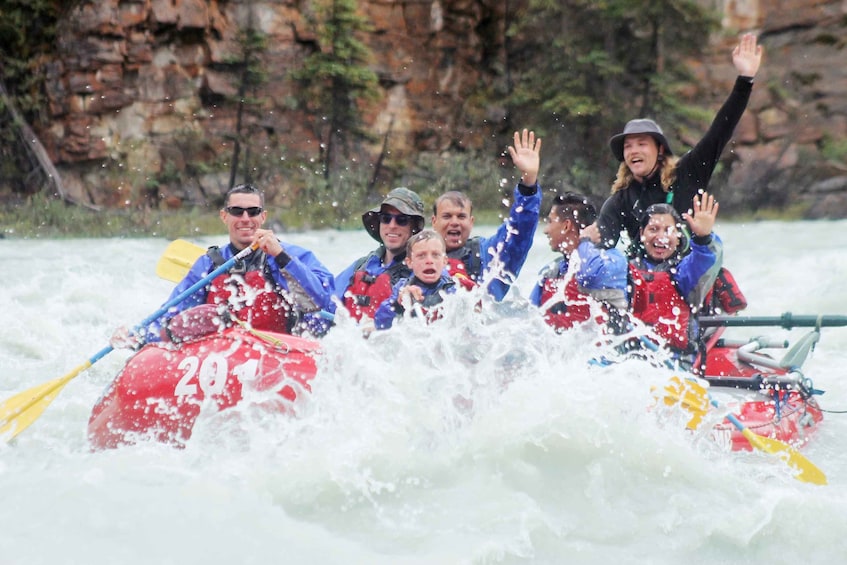 Picture 19 for Activity Jasper: Canyon Run Family Whitewater Rafting