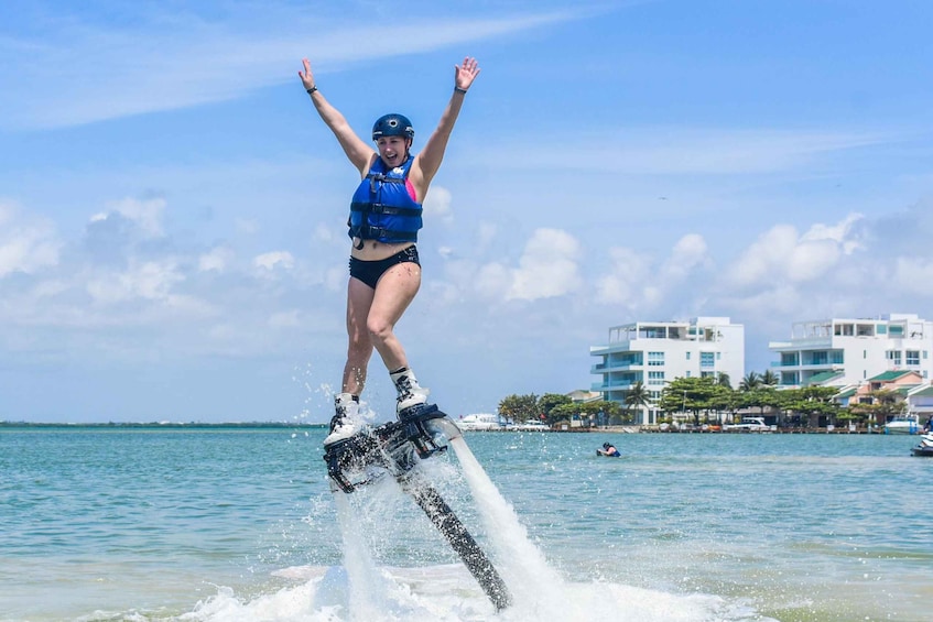 Picture 1 for Activity Cancun: Flyboard Session