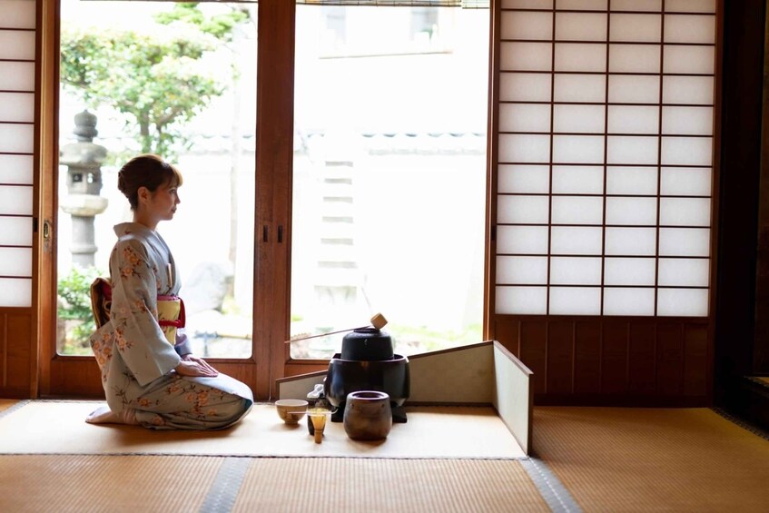 Picture 1 for Activity Kyoto: Tea Ceremony Ju-An at Jotokuji Temple