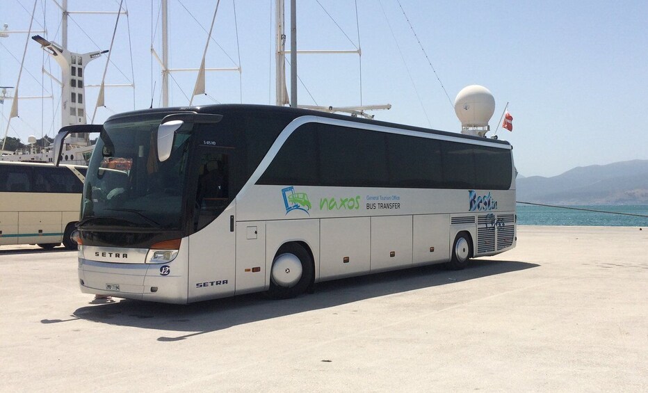 Picture 20 for Activity Naxos: Highlights Bus Tour with Free Time for Lunch and Swim