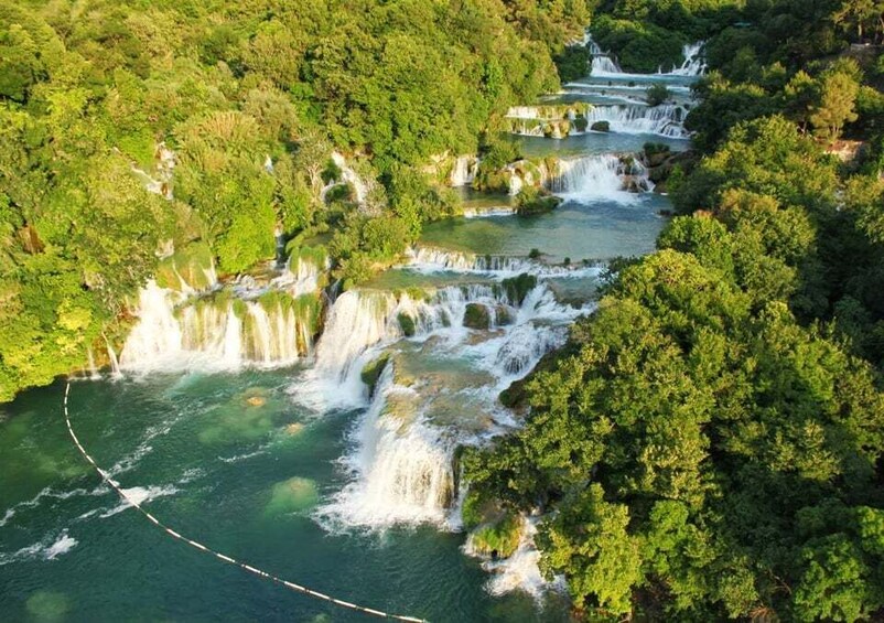 Picture 3 for Activity From Split: Krka Waterfalls Cruise & Trogir Walking Tour