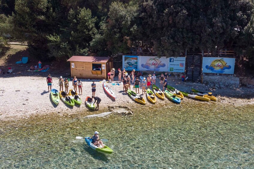 Picture 2 for Activity Pula: Half-Day Kayak, Cliff, and Cave Tour