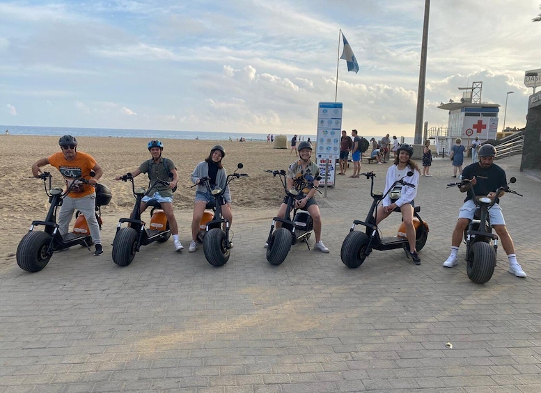 Maspalomas: 2-Seater E-Scooter Chopper Tour