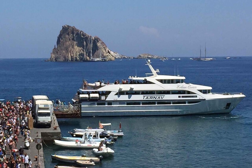 Picture 1 for Activity From Milazzo: Panarea and Stromboli Boat Trip by Night