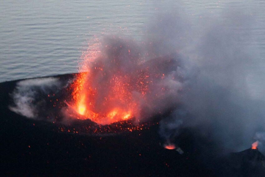 Picture 6 for Activity From Milazzo: Panarea and Stromboli Boat Trip by Night