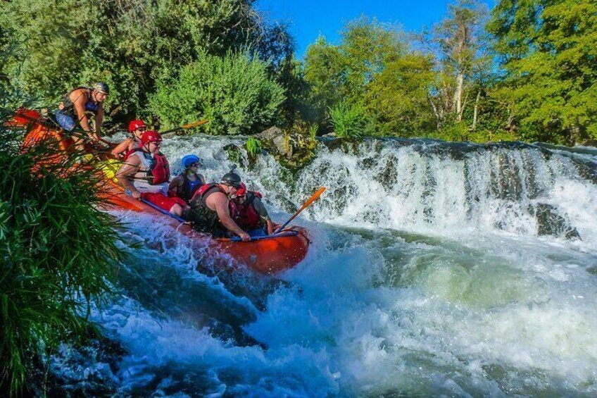 Nugget Falls class IV Half-Day Rafting on The Rogue River