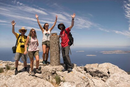 Rhodos: Wandeltocht naar de top van Akramitis met foto's