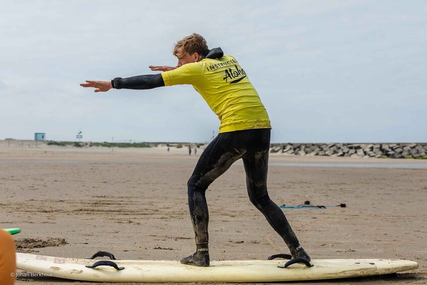 Picture 1 for Activity Scheveningen Beach: 2-Hour Surf Experience for Adults