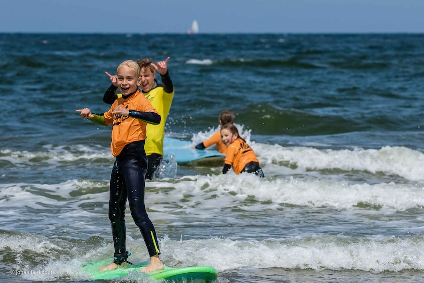 Picture 2 for Activity Scheveningen Beach: 2-Hour Surf Experience for Adults