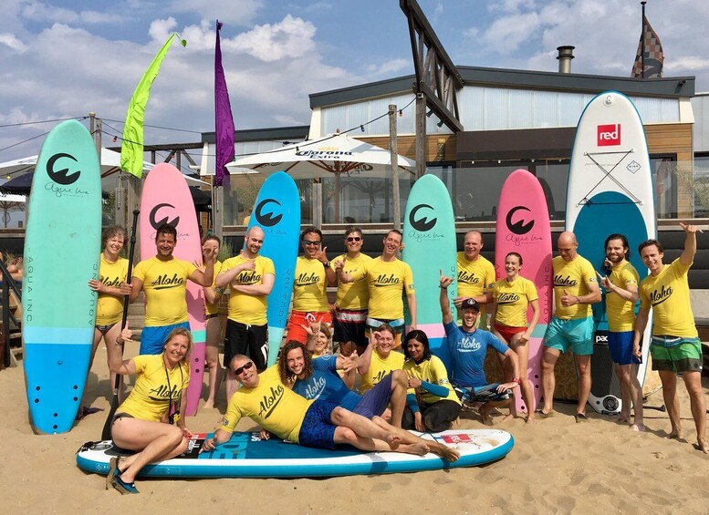 Picture 4 for Activity Scheveningen Beach: 2-Hour Surf Experience for Adults