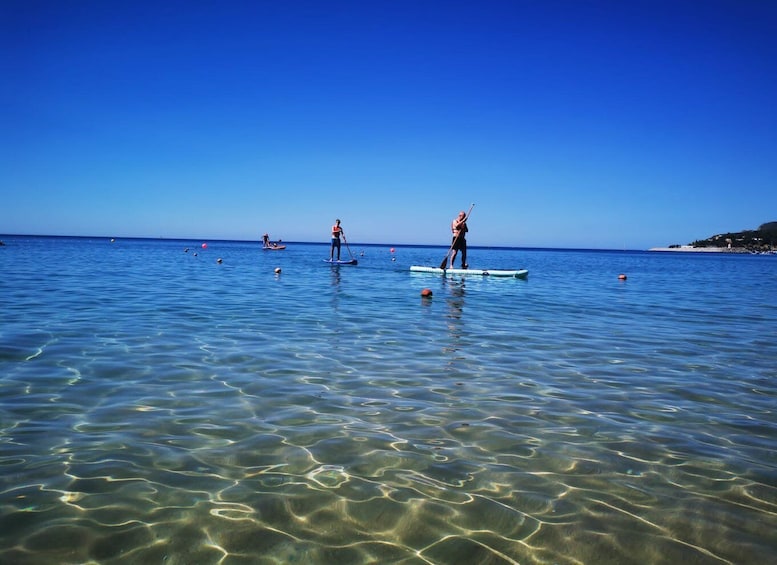 Picture 1 for Activity Sesimbra: Stand Up Paddle Board Bay Tour
