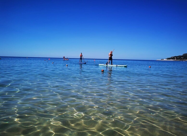 Picture 1 for Activity Sesimbra: Stand Up Paddle Board Bay Tour