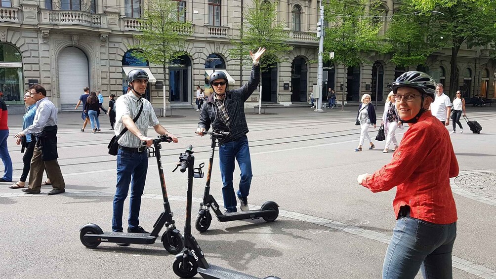 Picture 5 for Activity Zurich: 2-Hour City E-Scooter Tour