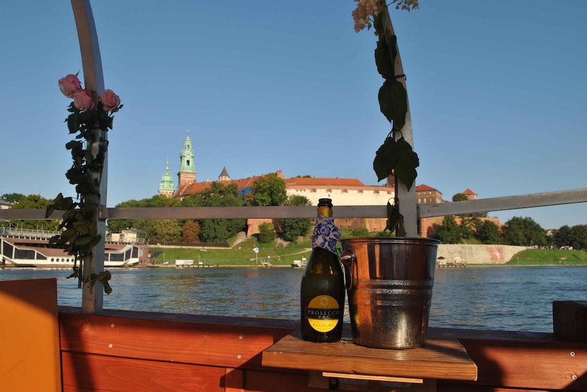 Picture 3 for Activity Krakow: Romantic Evening Vistula Cruise with a Glass of Wine