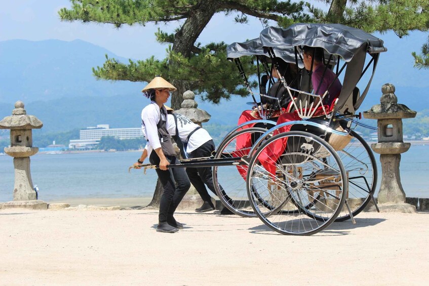 Picture 6 for Activity Miyajima: Private Rickshaw Tour to Itsukushima Shrine