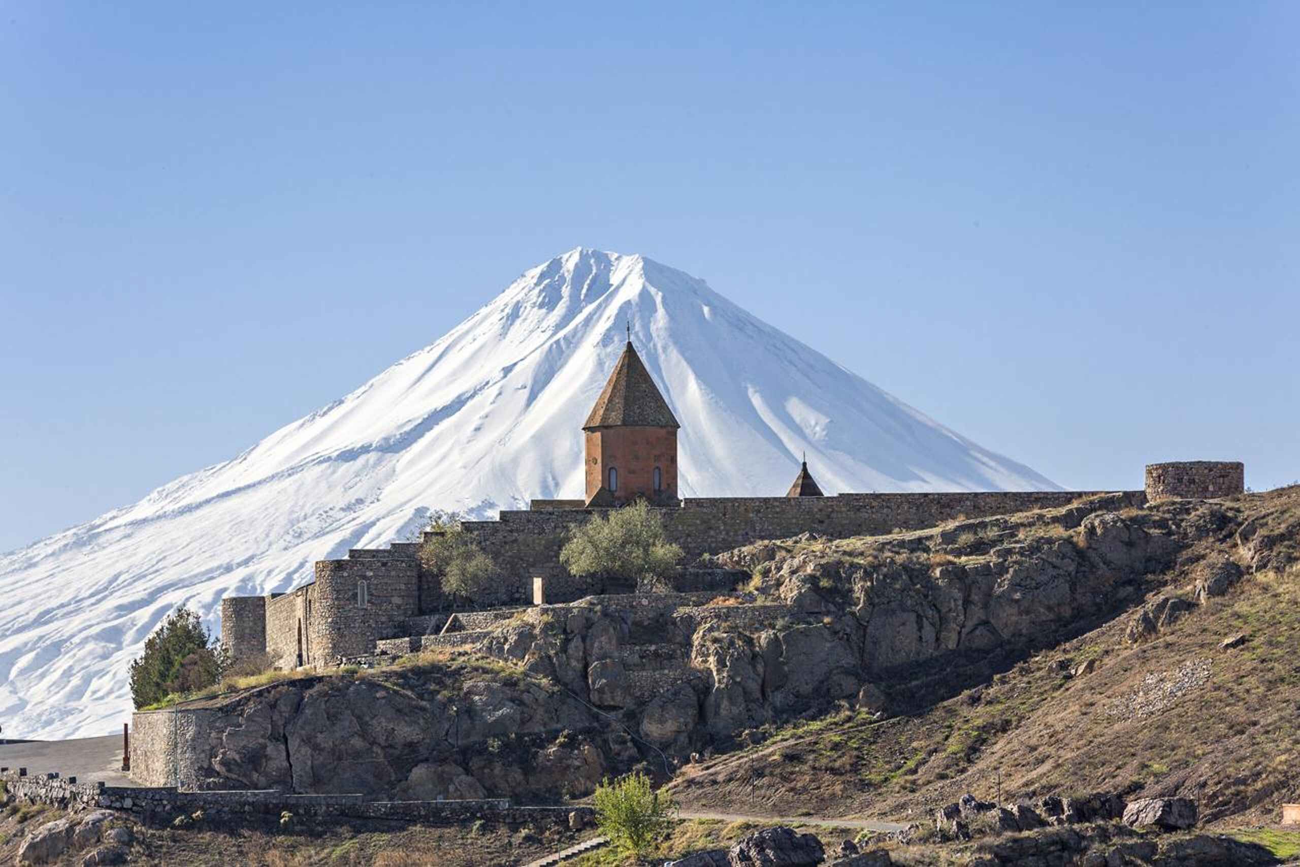 From Yerevan: Khor Virap, Etchmiadzin, and Zvartnots Tour