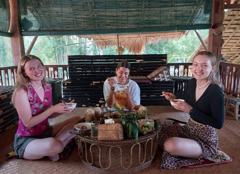 Picture 1 for Activity Luang Prabang: Bamboo Experience & Kuang Si Falls Tour