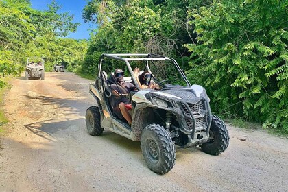 Playa Del Carmen: Cenote & Maya Village Tour med Buggy