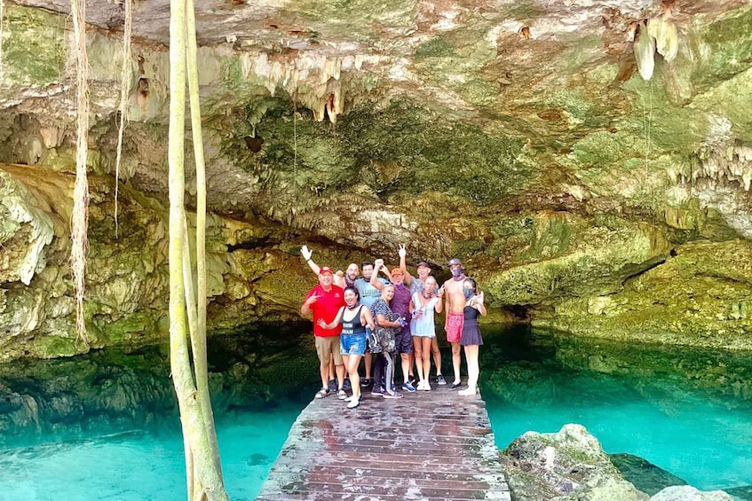 Picture 2 for Activity Playa Del Carmen: Cenote & Mayan Village Tour by Buggy