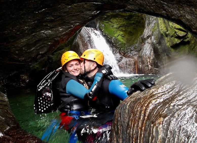 From Queenstown: Mount Aspiring Full-Day Canyoning Adventure