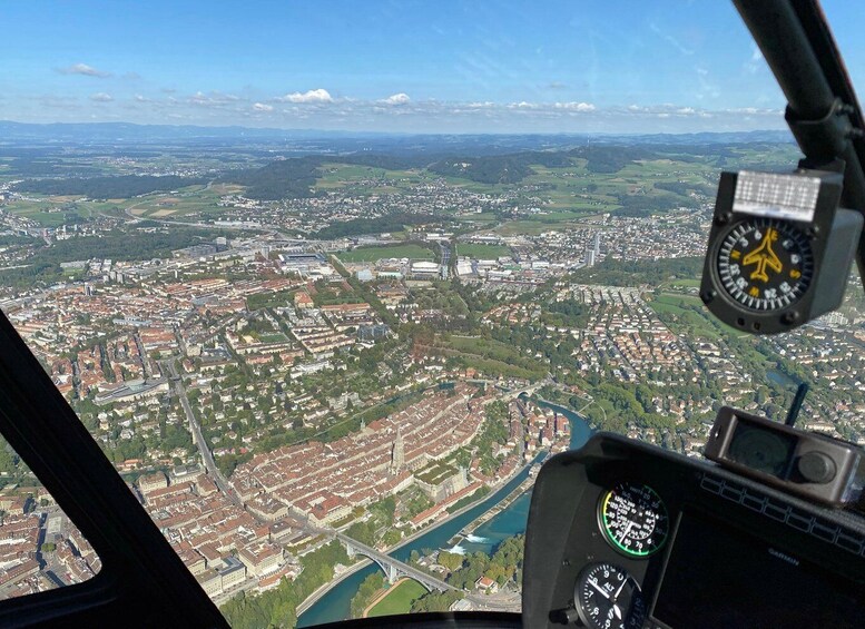 Picture 2 for Activity Bern: Private 18-Minute Helicopter Flight for up to 3 People