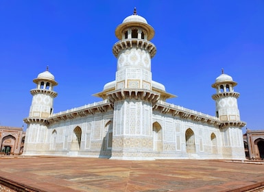 Desde Delhi: tour privado de 2 días al Taj Mahal al amanecer y al atardecer