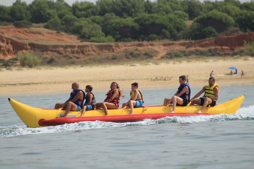 Picture 1 for Activity Albufeira: Banana Boat Adventure Ride