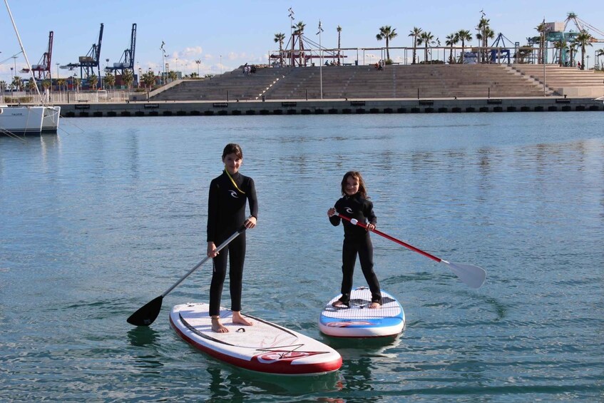 Picture 5 for Activity Valencia: 1.5-Hour Stand Up Paddle Board Lesson