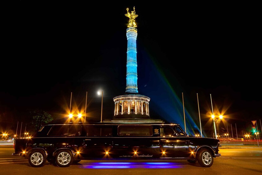 Picture 9 for Activity Berlin: 1.5-Hour Winter Lights Tour by Trabi Limousine