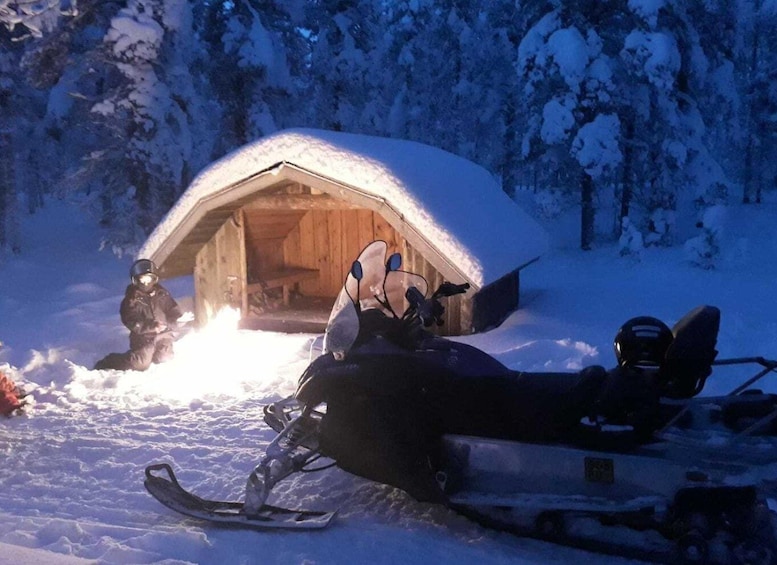 Picture 4 for Activity From Rovaniemi: Night Snowmobile Safari
