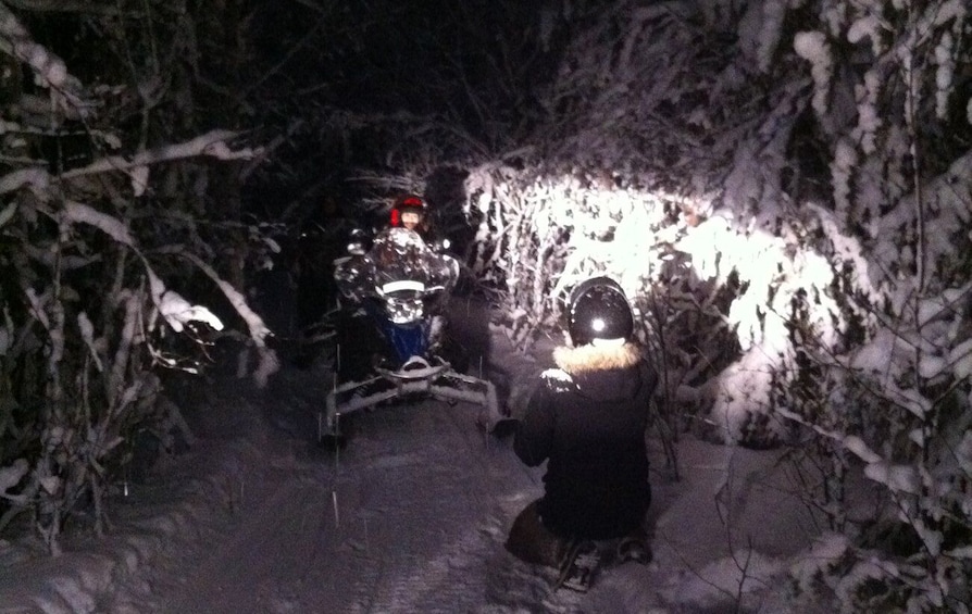 Picture 5 for Activity From Rovaniemi: Night Snowmobile Safari